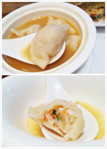 龙虾汤泡海皇饺
