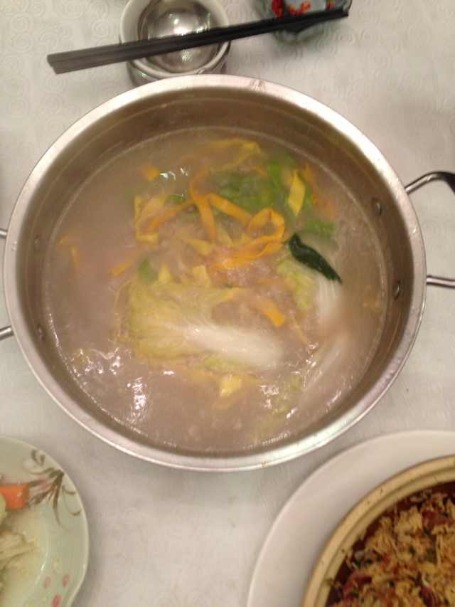 椰青竹笙鸡清汤锅
