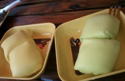 芒果、榴莲班戟