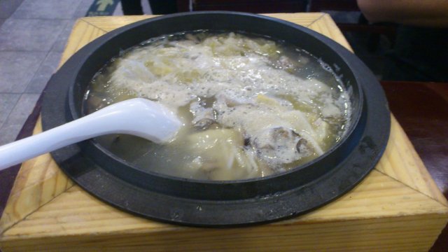 砂锅酸菜白肉