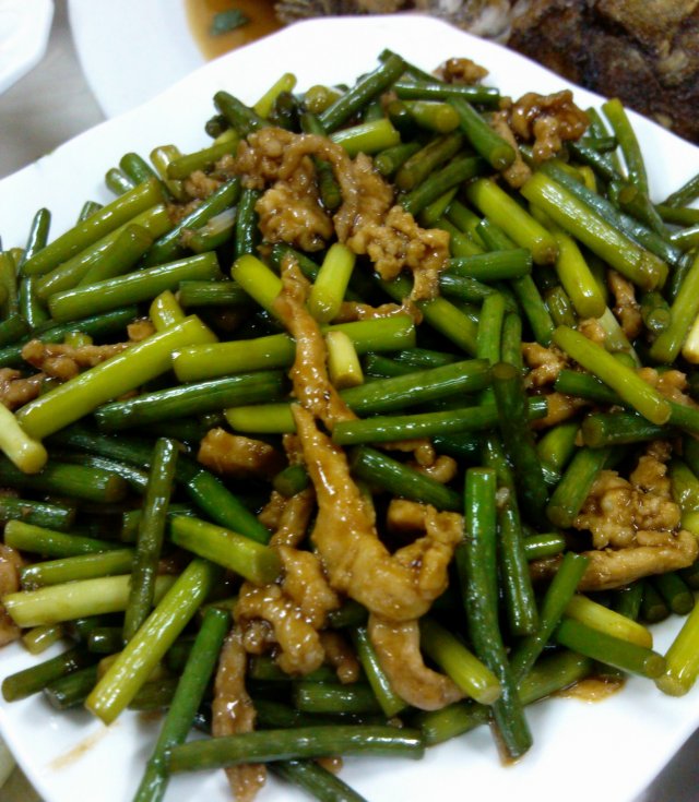蒜薹炒肉