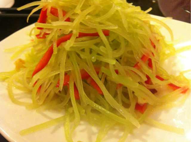 凉拌莴笋