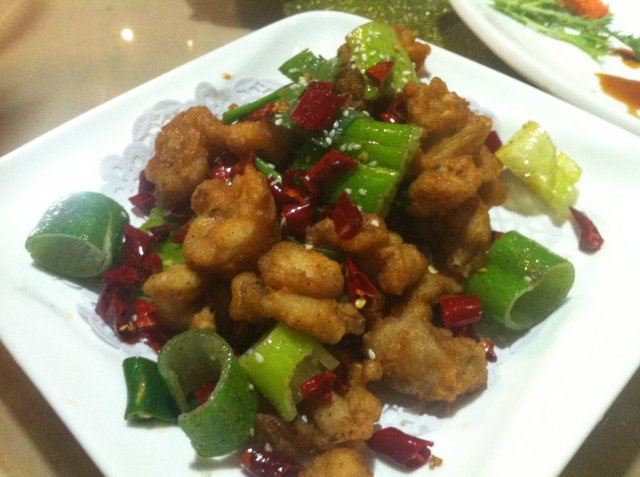 椒盐牛蛙