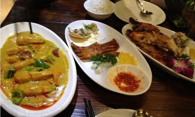 猪颈肉 咖喱时蔬