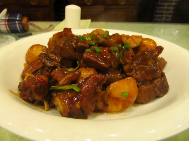 土豆烧羊肉