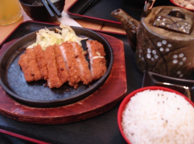 日式猪扒茶泡饭