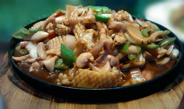 铁板鱿鱼