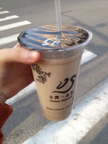 桂花乌龙奶