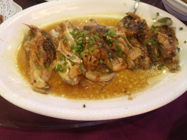 豉汁蒸水库鱼头