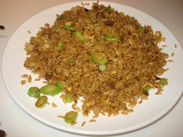 生炒牛肉饭