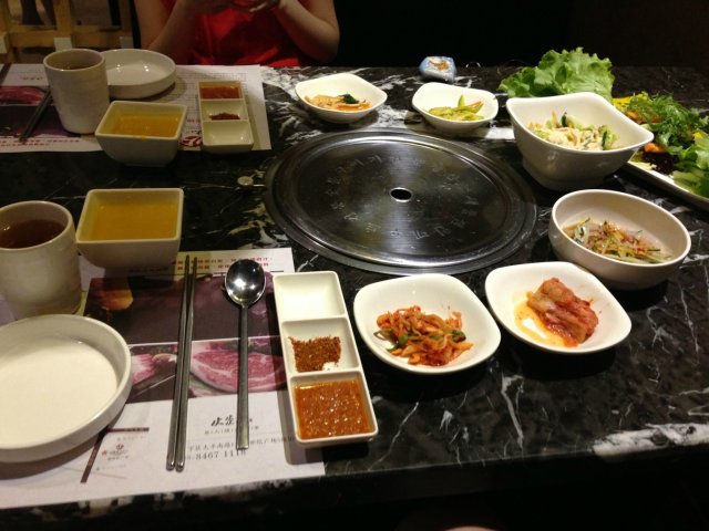 小菜和酱料