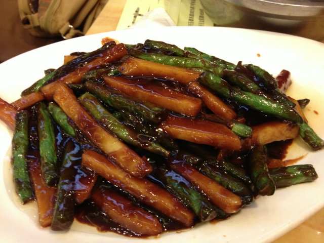 酱烧豆角土豆