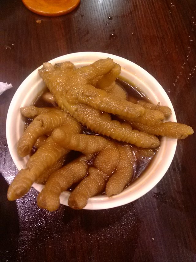 小麦花生炆鸡脚