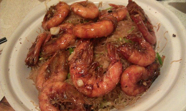 回锅粉丝焗虾