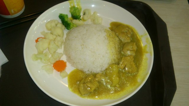 咖喱鸡肉饭