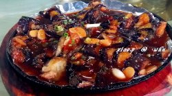 铁板茄子