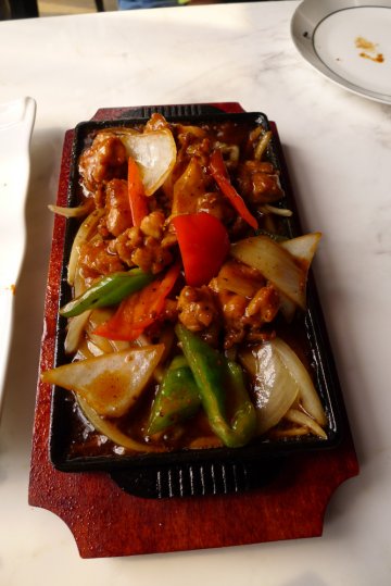 铁板鸡腿