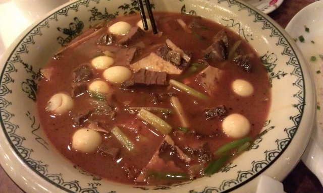茶干牛腩