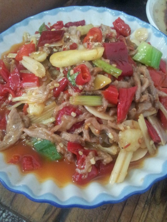 泡椒肉丝