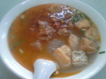 辣肉粉丝汤
