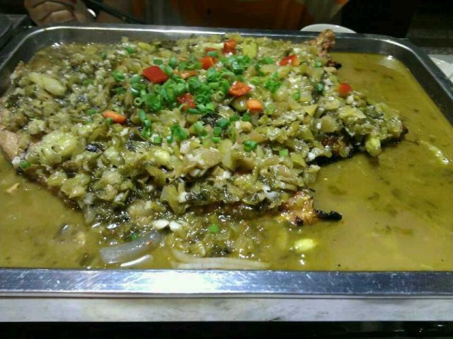 酸菜江团
