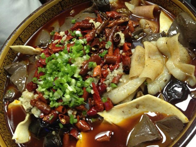 毛血旺