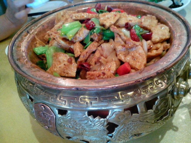 干锅酱肉脆豆腐