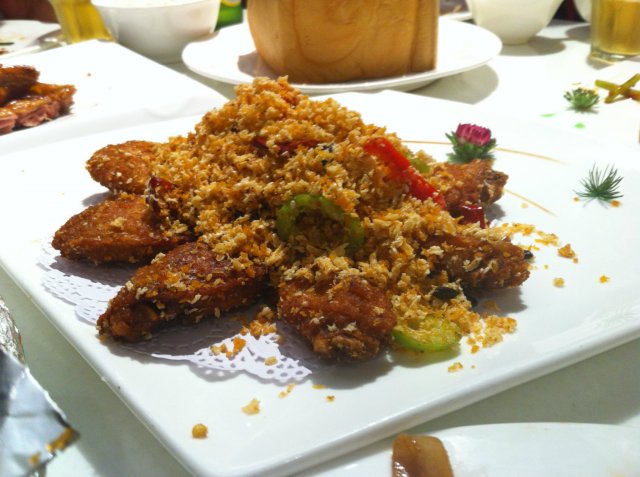 避风塘鸡翅