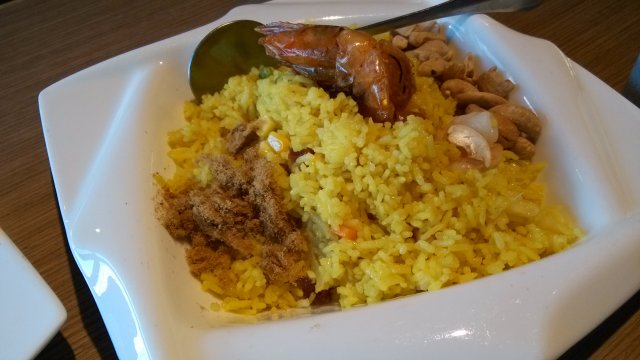 菠萝海鲜饭