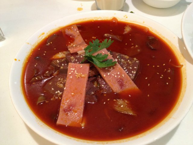毛血旺