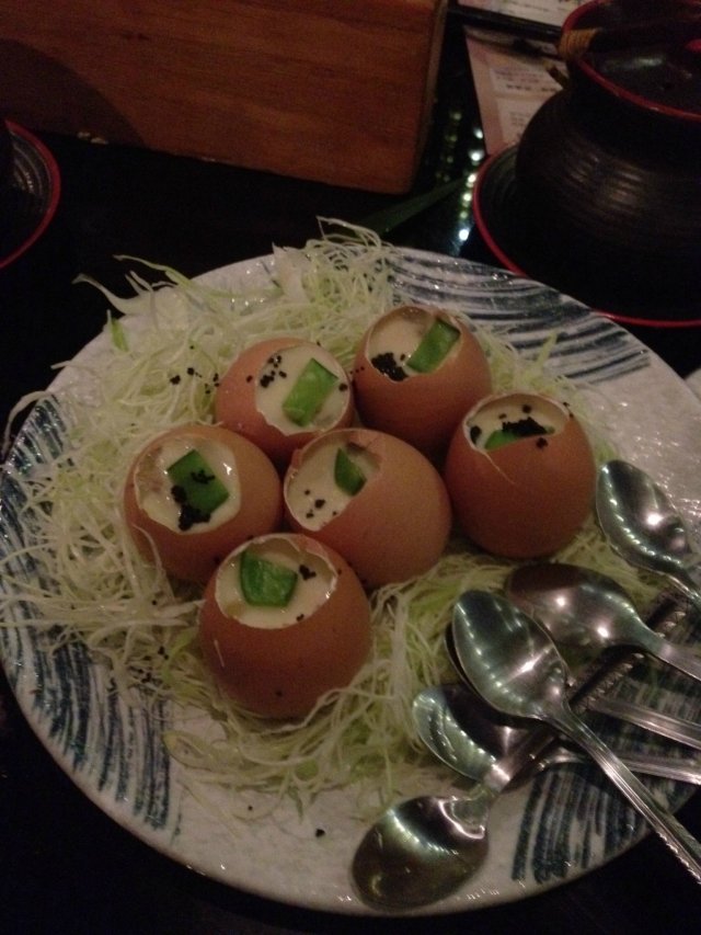 鹅肝蒸蛋