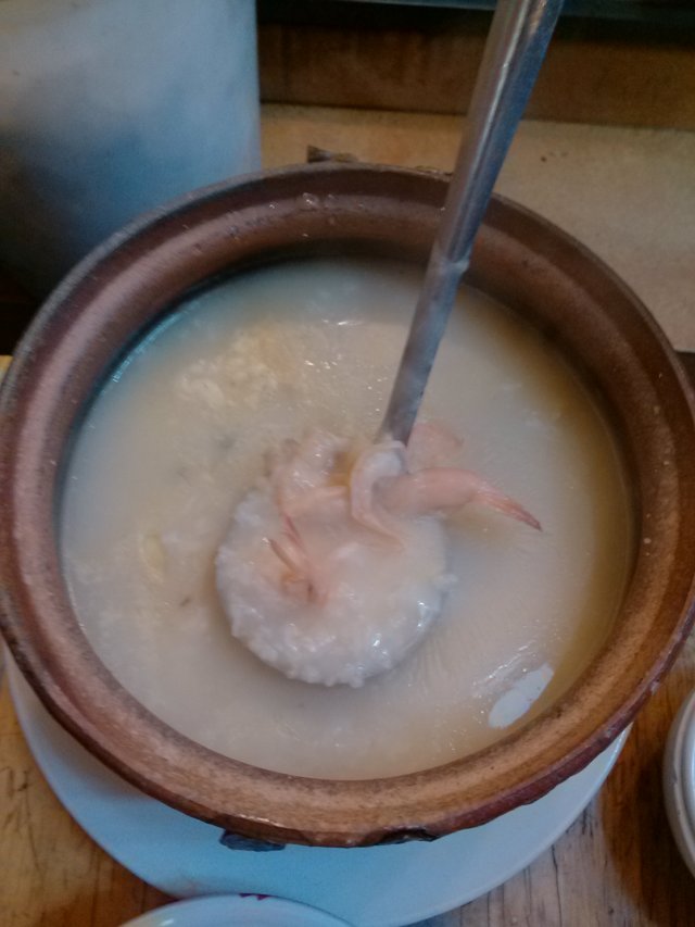 鲜虾粥