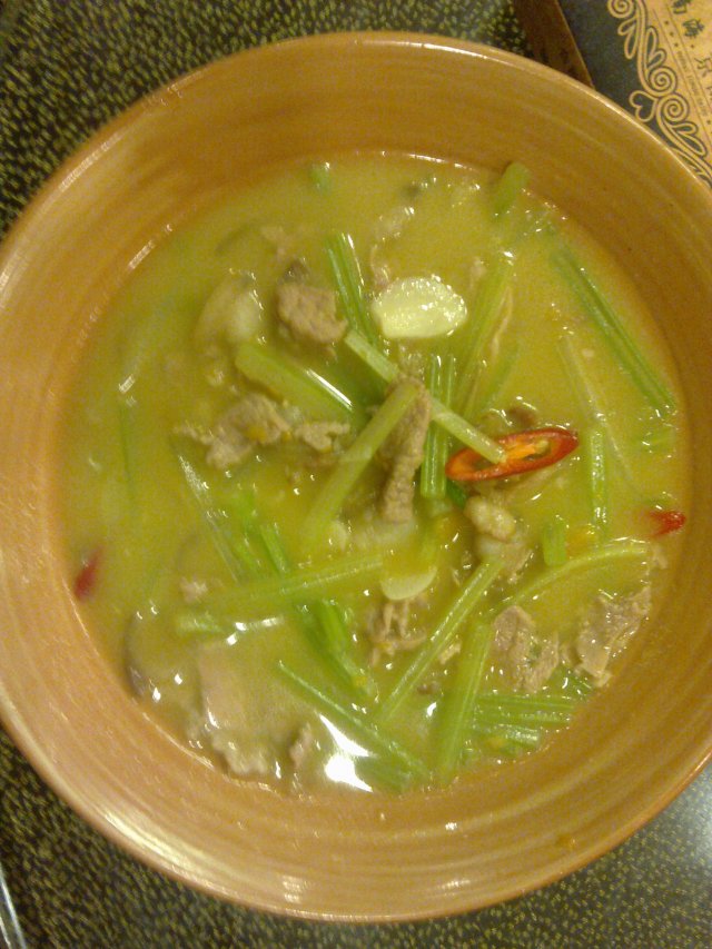 香芹肉片汤