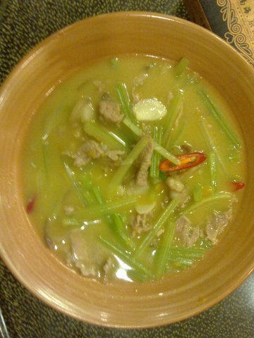 香芹肉片汤