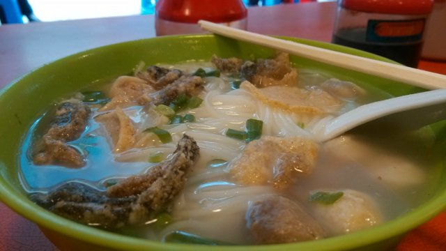 招牌杂锦鱼蛋粉