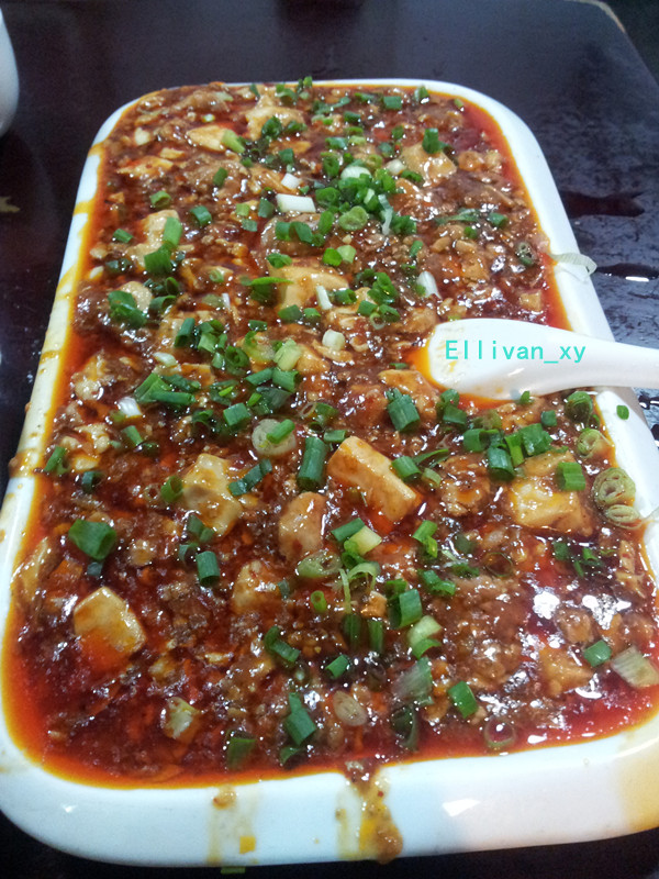 脑花豆腐