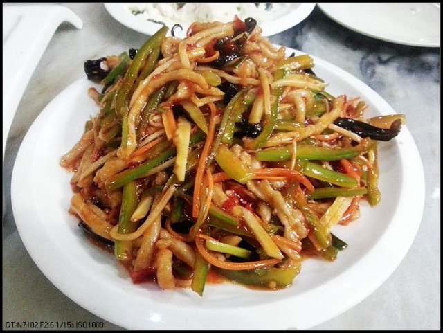 鱼香肉丝