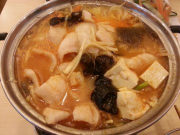 酸菜鱼片暖锅