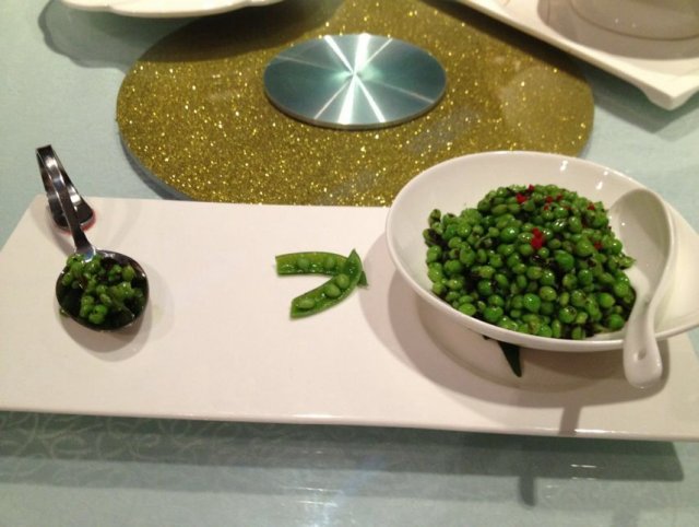 橄榄菜拌甜蜜豆