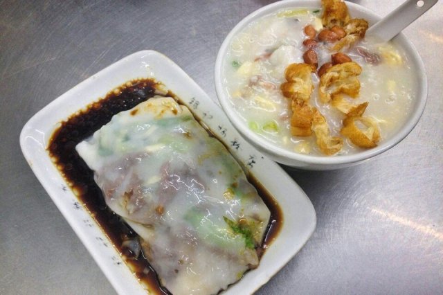 肠粉，粥