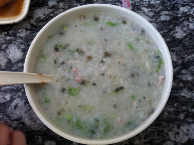 皮蛋瘦肉粥
