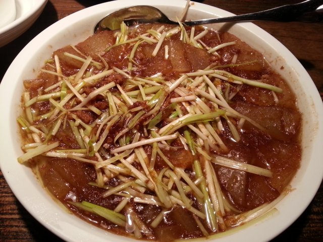 韭黄粉皮