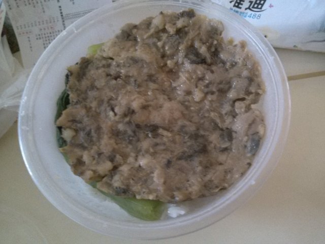 梅菜肉饼饭