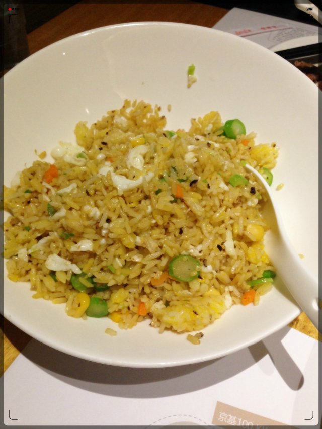 蛋白炒饭