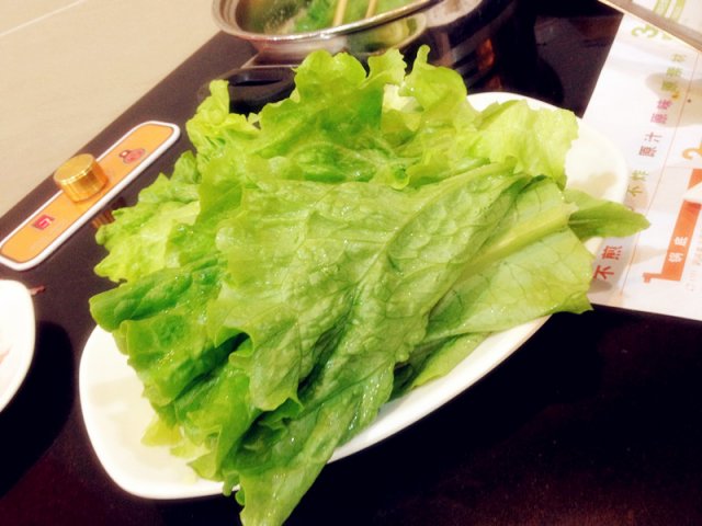 生菜和油麦菜双拼
