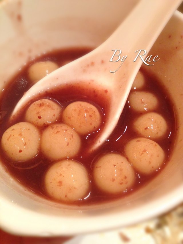 红豆沙圆子