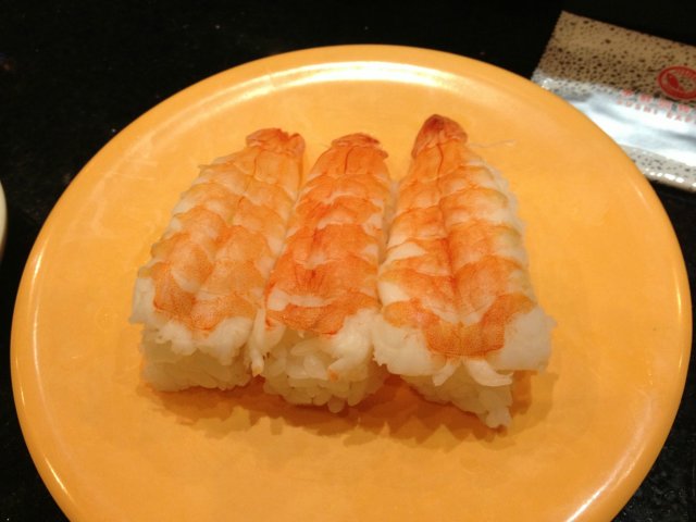 甜虾寿司