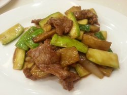 蜜汁野菌牛仔肉