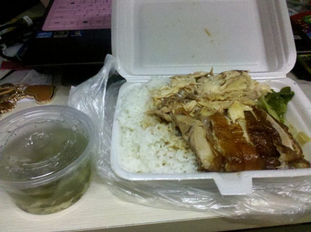 烧鹅饭