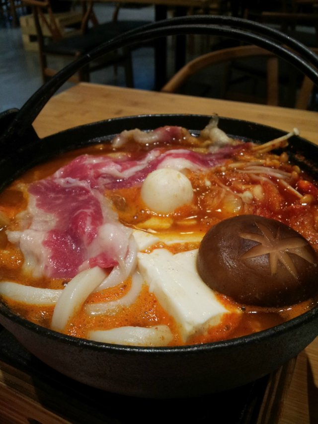 泡菜牛肉锅
